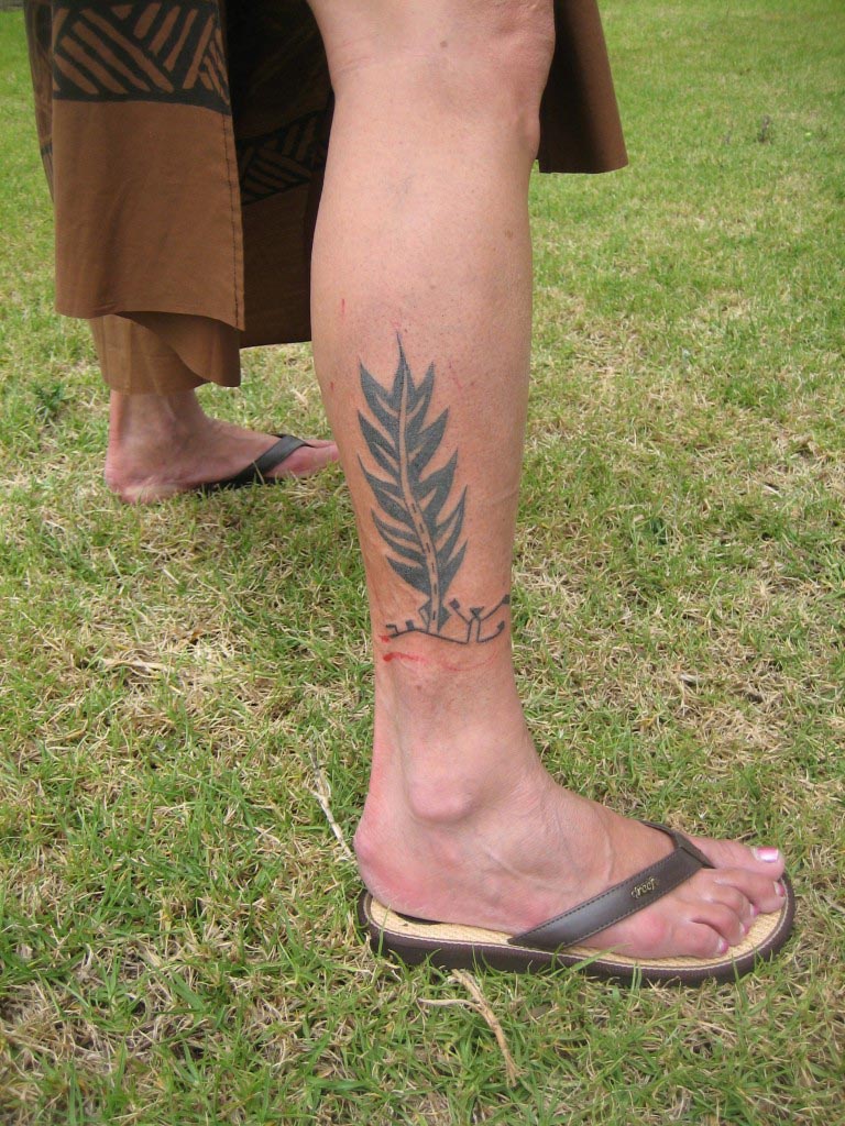 Traditional Tattoo #4 | Tahitian Tattoo Artist on Moorea, French Polynesia